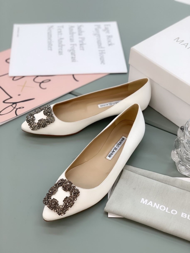 Manolo Blahnik flat shoes